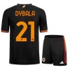 Maillot de Supporter AS Roma Dybala 21 Troisième 2023-24 Pour Enfant
